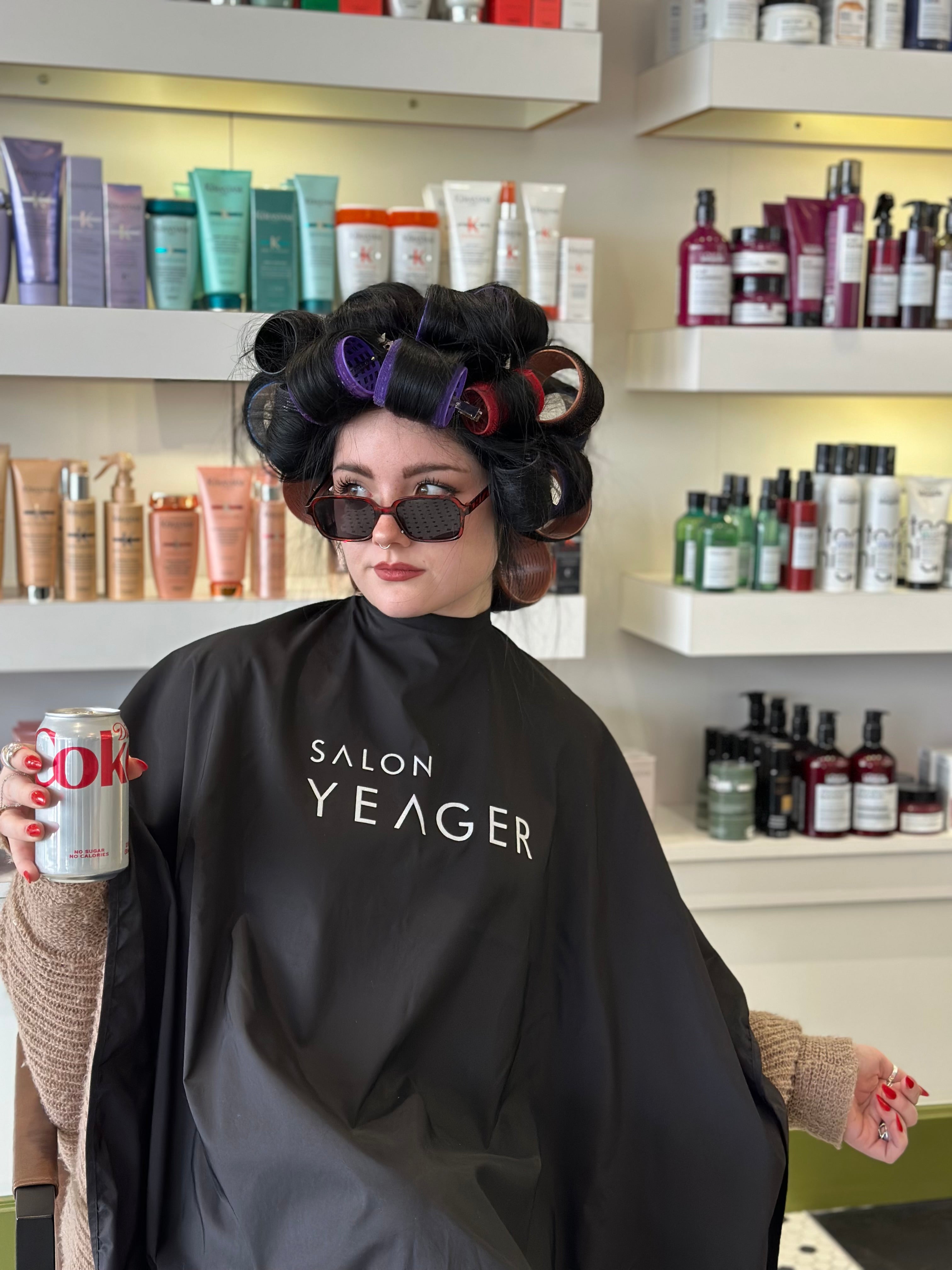 Diet Coke-Because it's a salon fav!