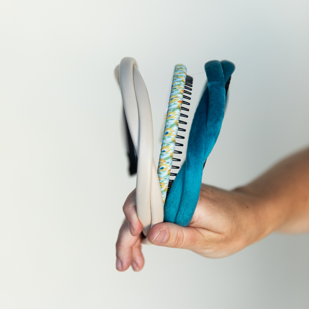 Traditional Braid Headband - Off White
