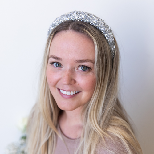 All that Glitters Headband - Silver Hues