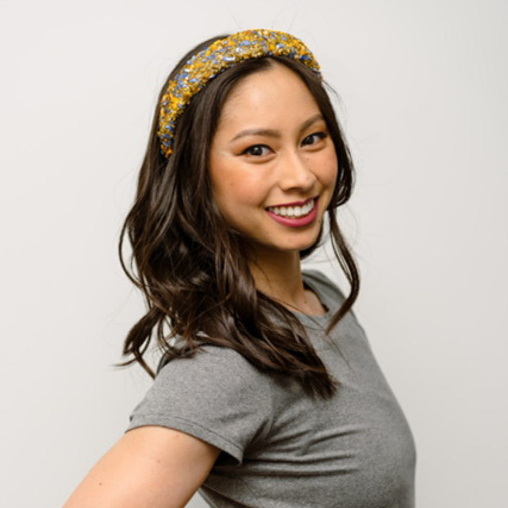 Warriors Glitter Headband