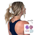 Claw Clip + Pink Free Goodies