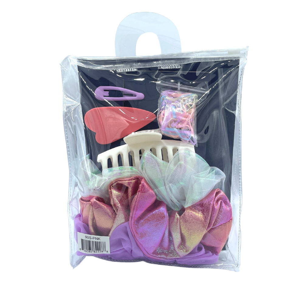 Claw Clip + Pink Free Goodies