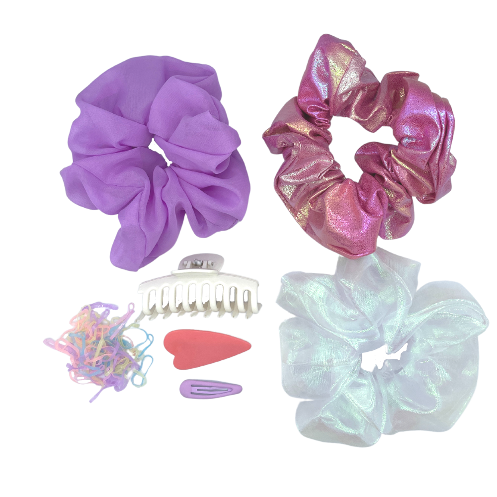 Claw Clip + Pink Free Goodies