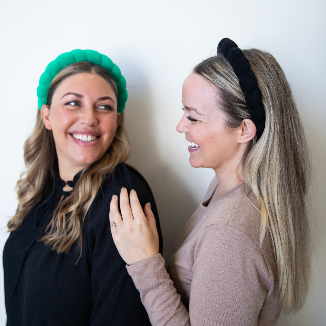 The Croissant Headband - Black