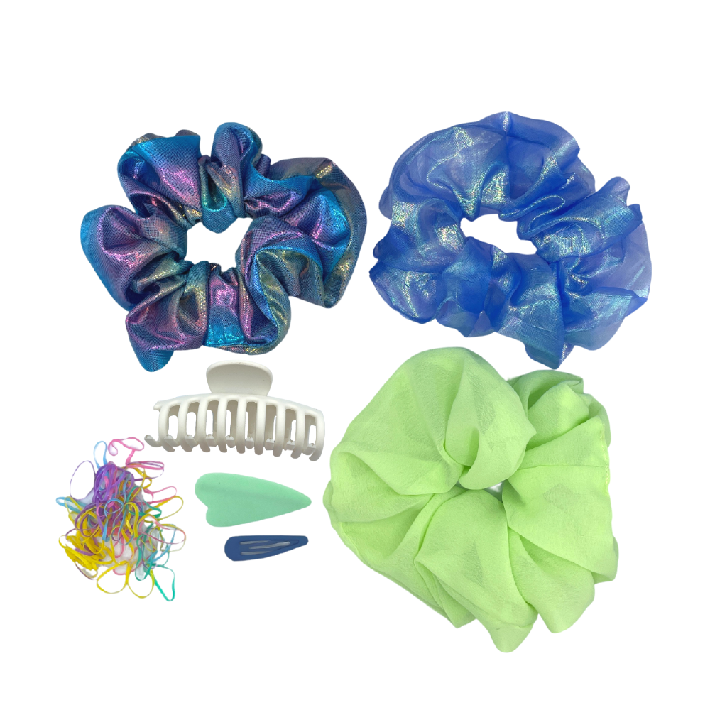 Claw Clip + Blue Free Goodies