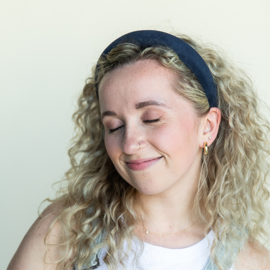 Classic Padded Headband - Navy