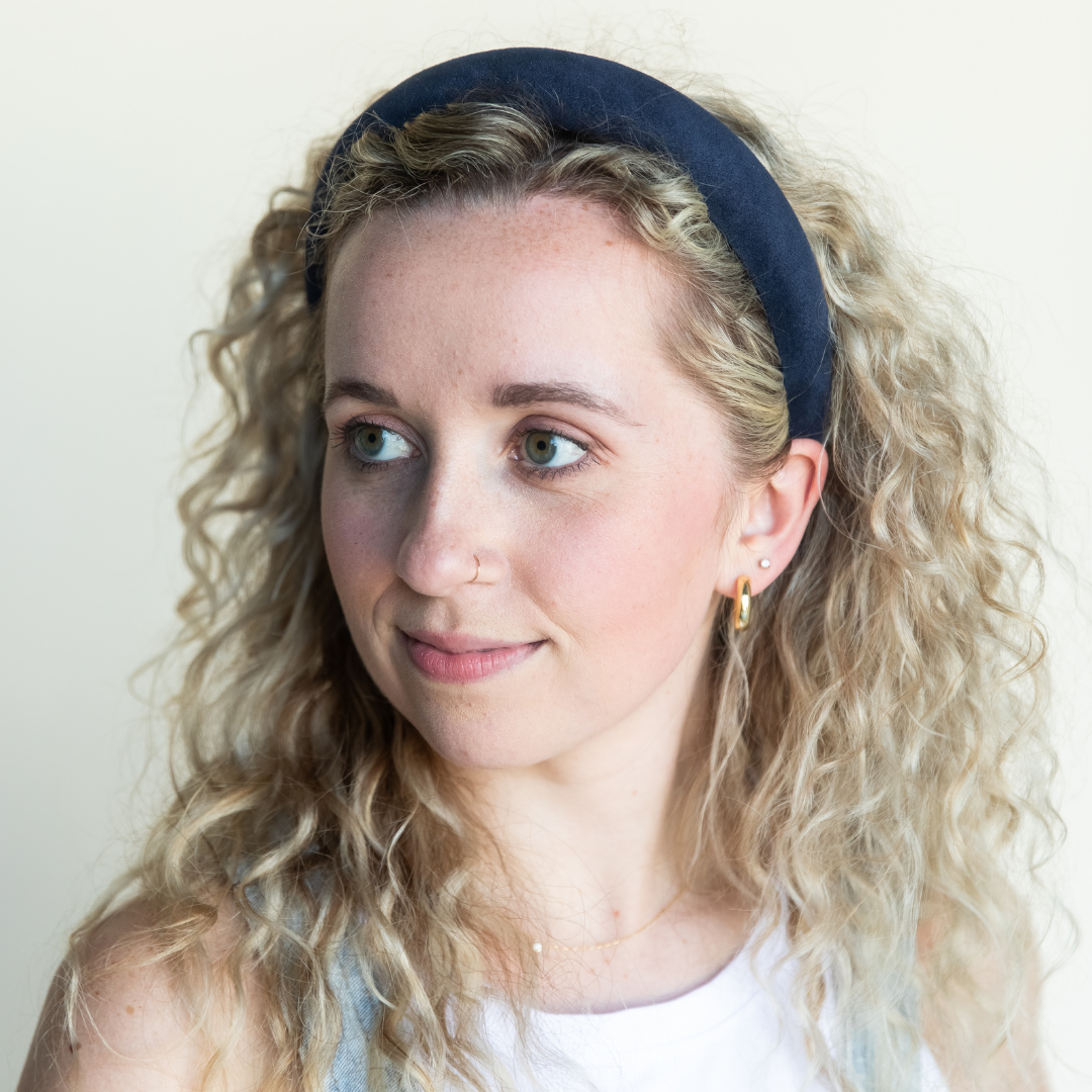 Classic Padded Headband - Navy