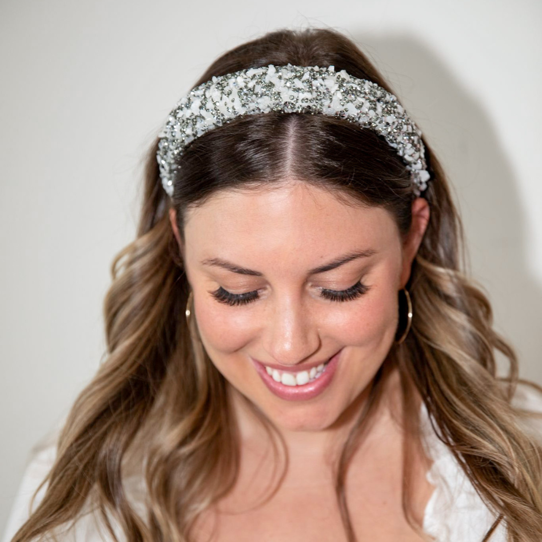All that Glitters Headband - Silver