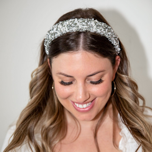All that Glitters Headband - Silver