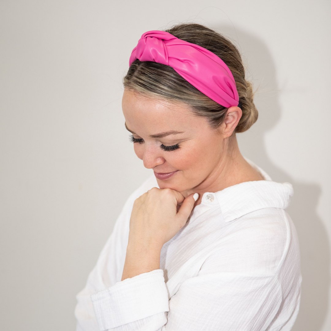 Brooklyn Headband - Pink