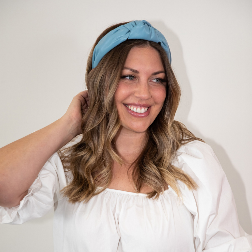 Brooklyn Headband - Blue