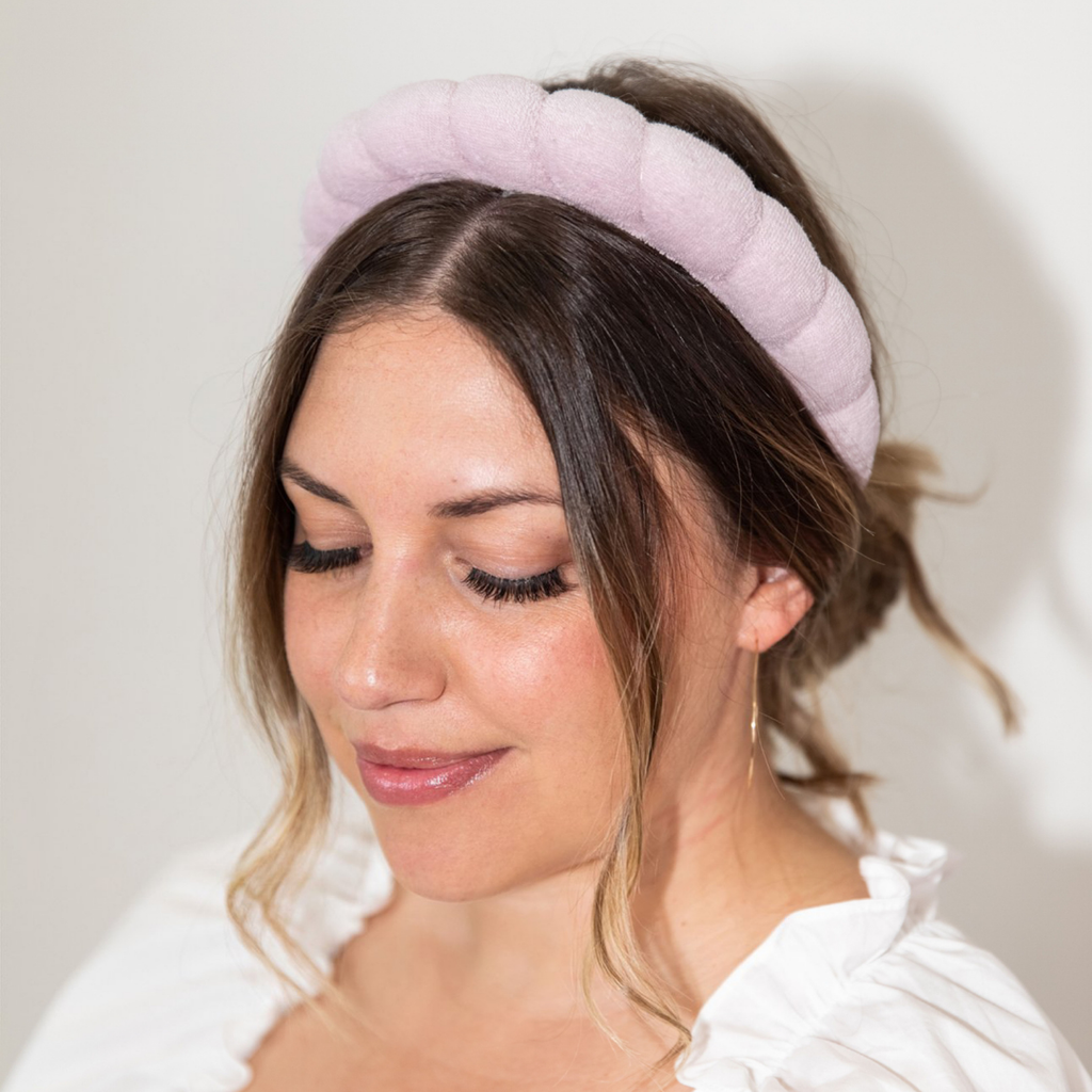 The Croissant Headband - Lavender