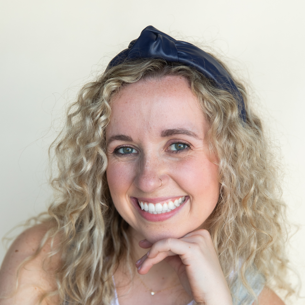 Brooklyn Headband - Navy