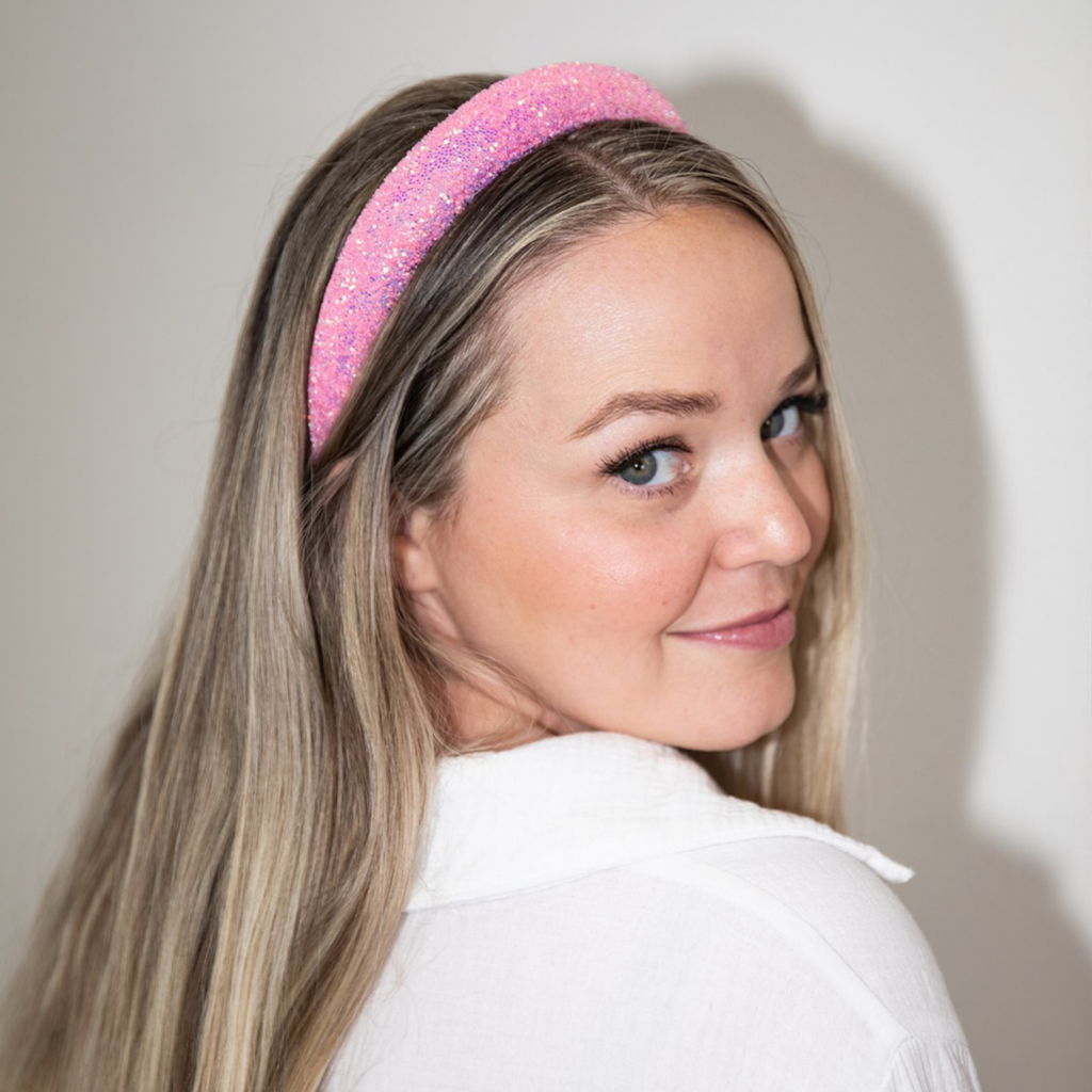 Traditional Headband - Pink Specs