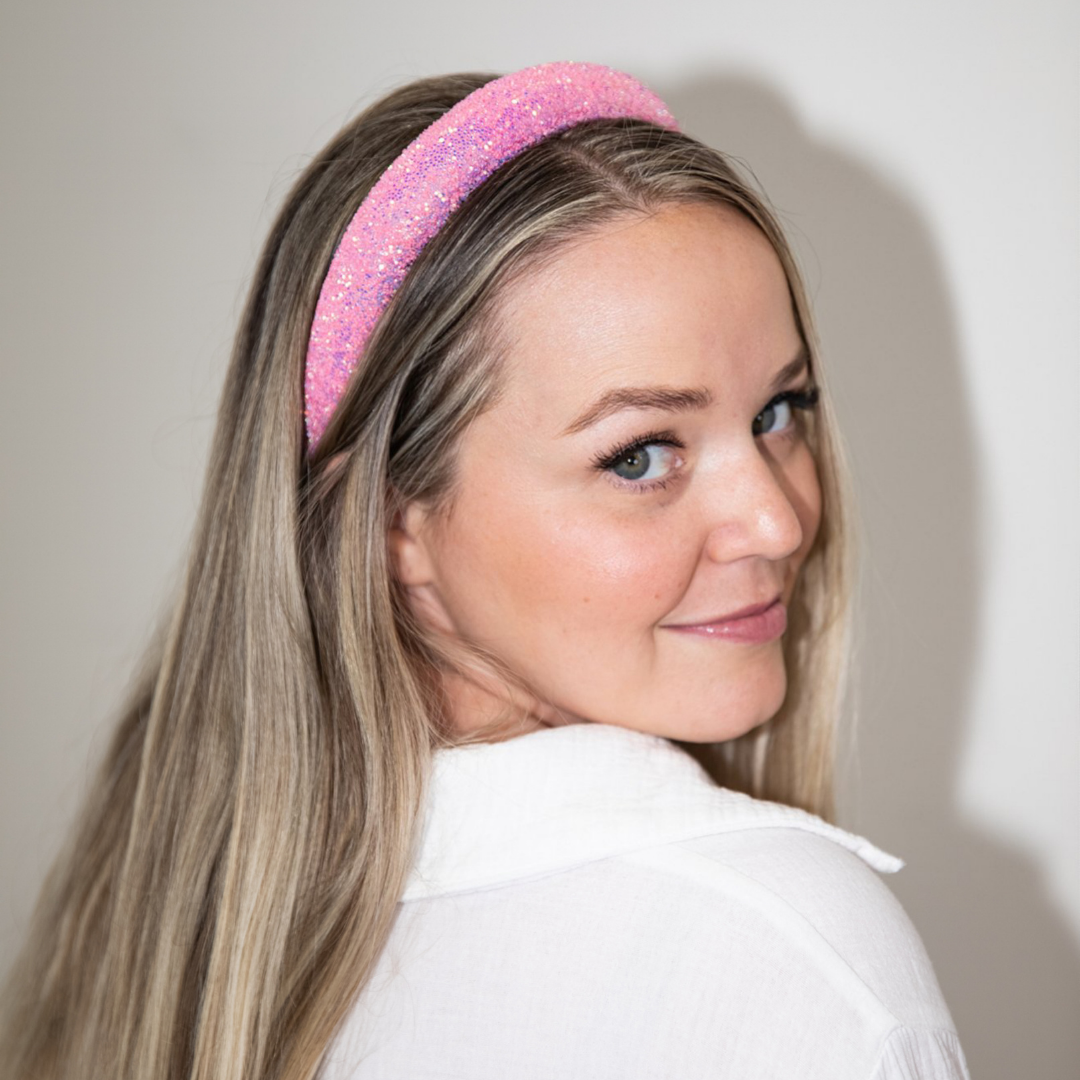 Traditional Headband - Pink Specs
