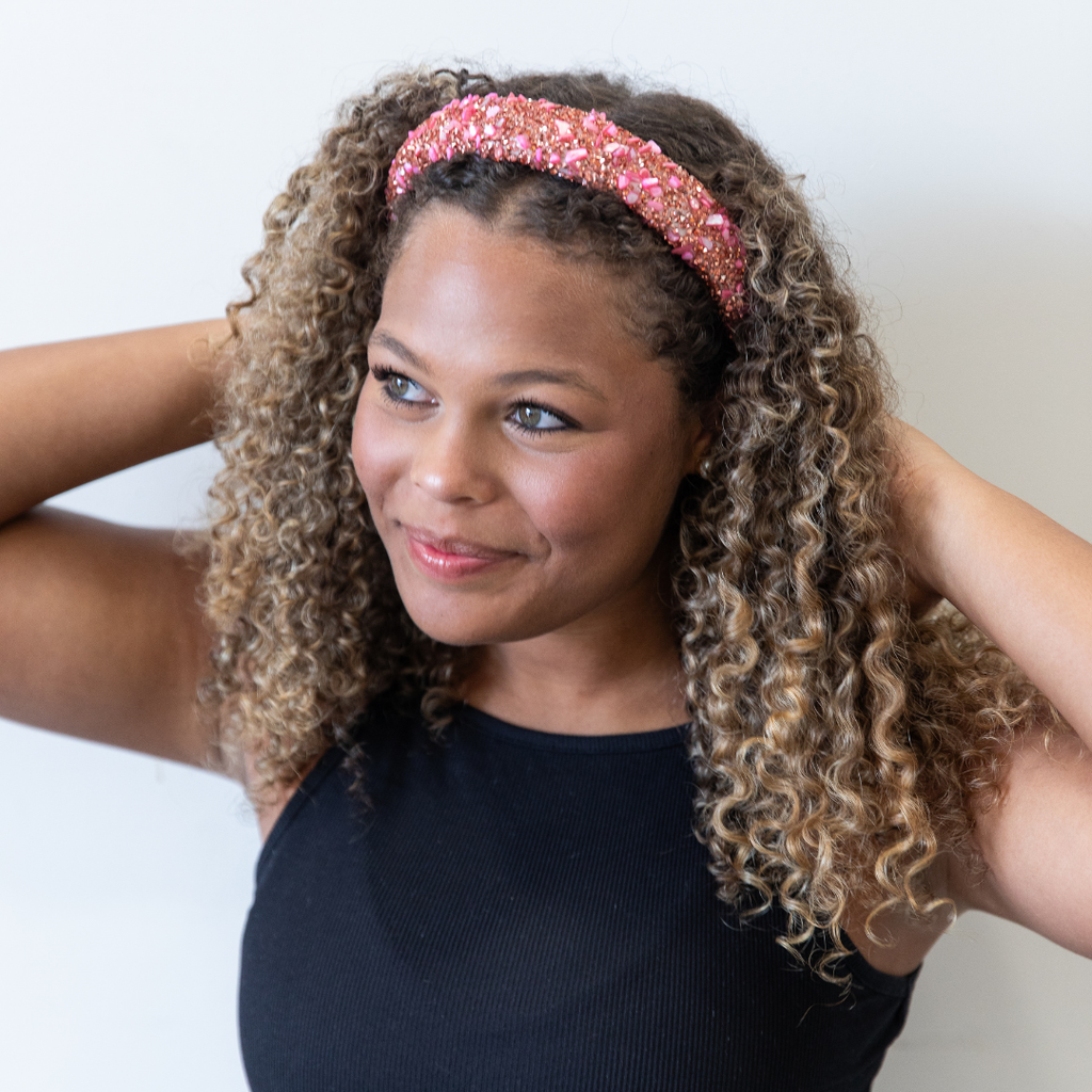 Limited Edition All that Glitters Headband - Pink
