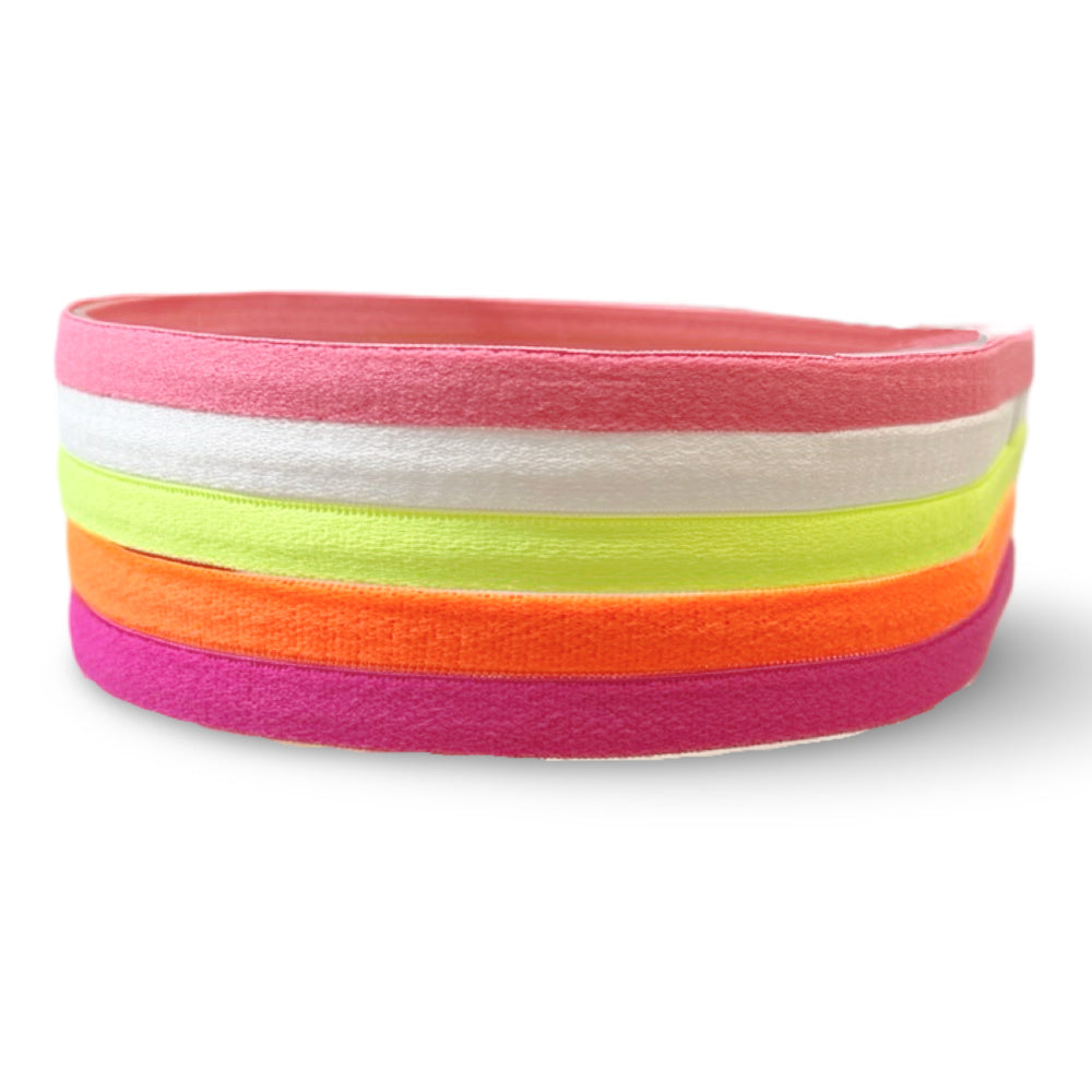 Skinny Training Headbands - Neon Set