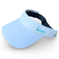 Adjustable Band Sport Visor - White