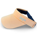 Adjustable Band Sport Visor - Light Orange
