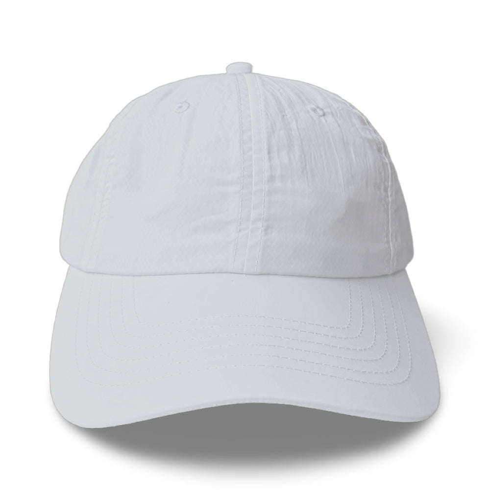 Adjustable Running Hat - White