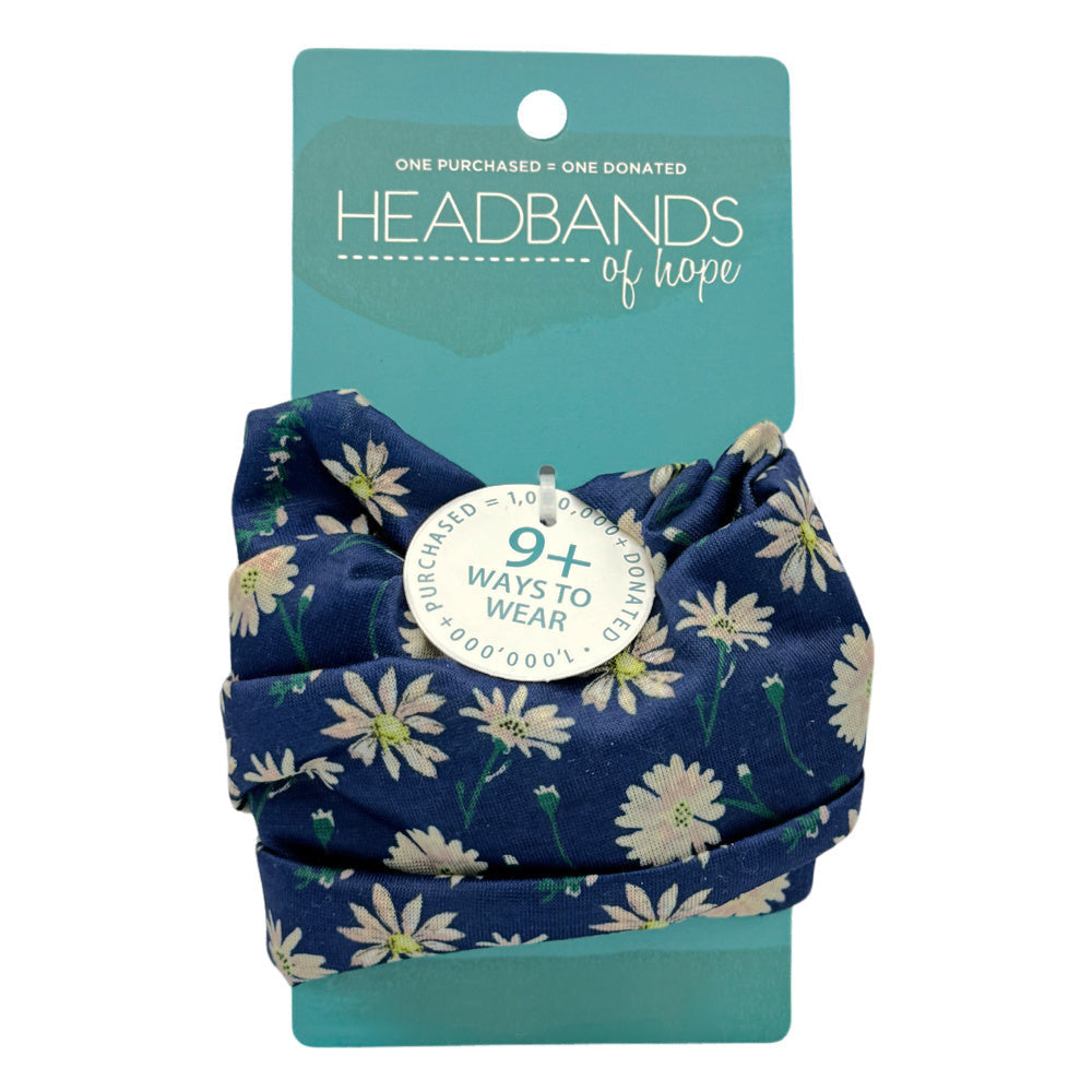 Luxe Tube Turban - Anna's Daisy