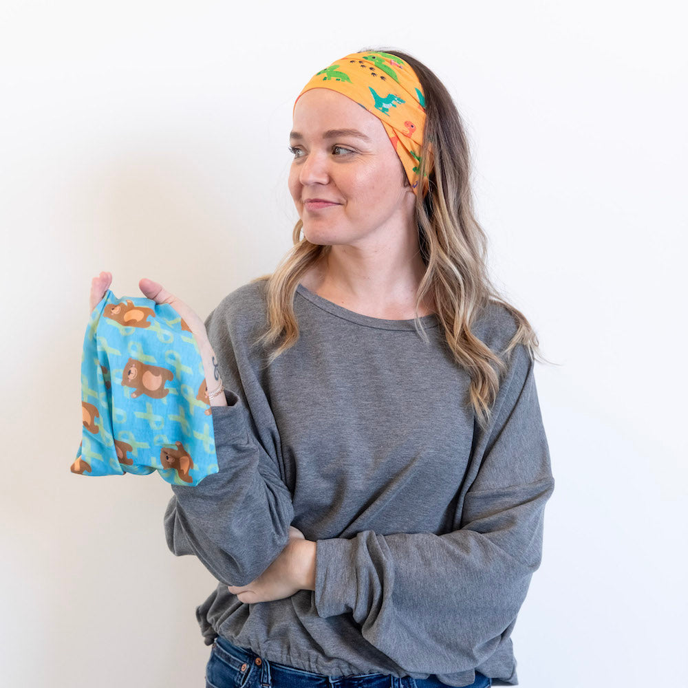 Luxe Tube Turban - Bears