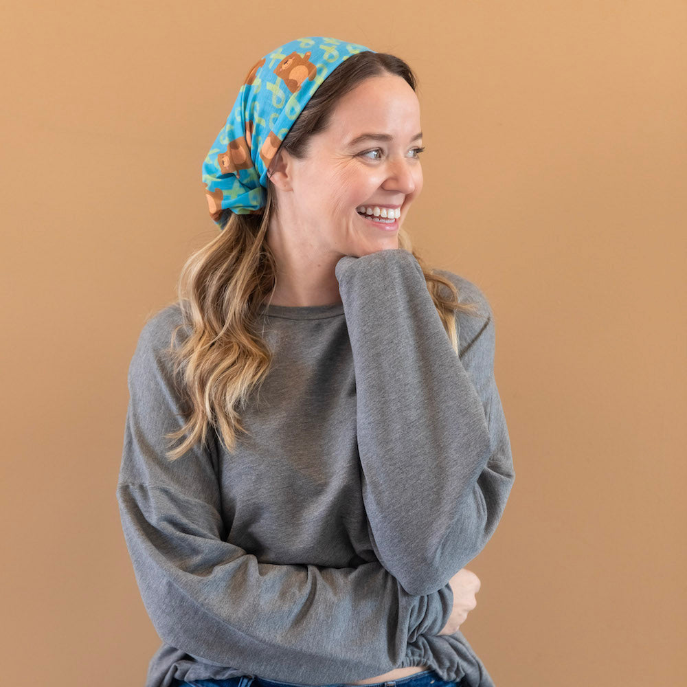 Luxe Tube Turban - Bears