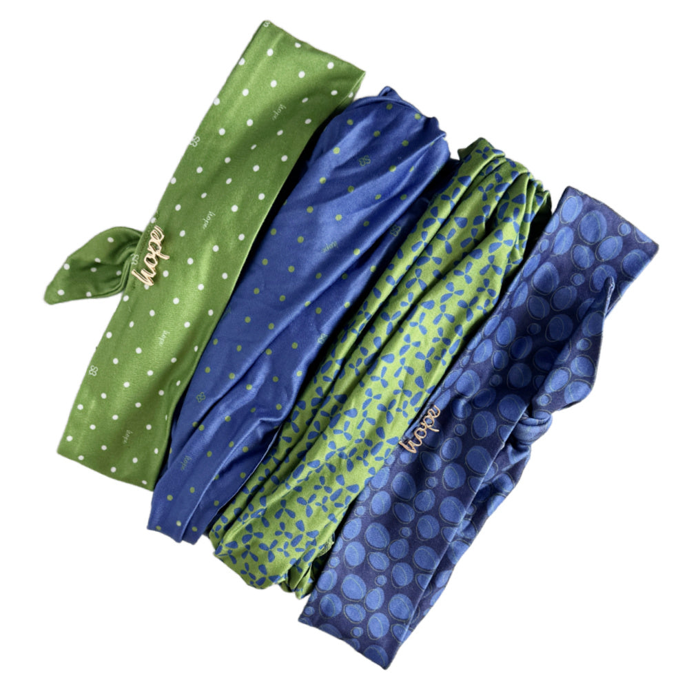 Limited Edition Luxe Tube Turban - St. Baldrick's Abstract