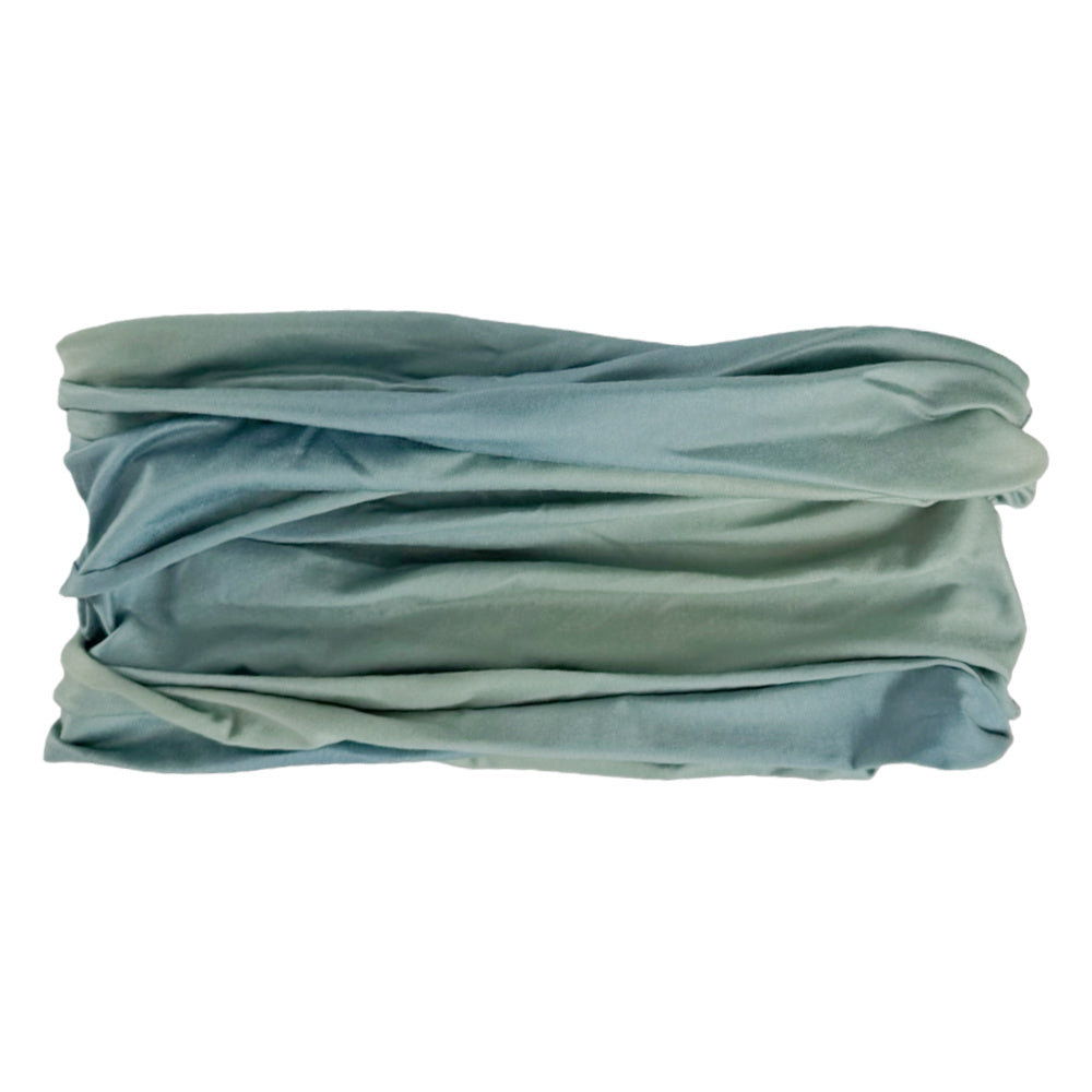 Luxe Tube Turban - Dark Jade Ombre