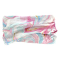 Luxe Tube Turban - Cotton Candy Skies Marble
