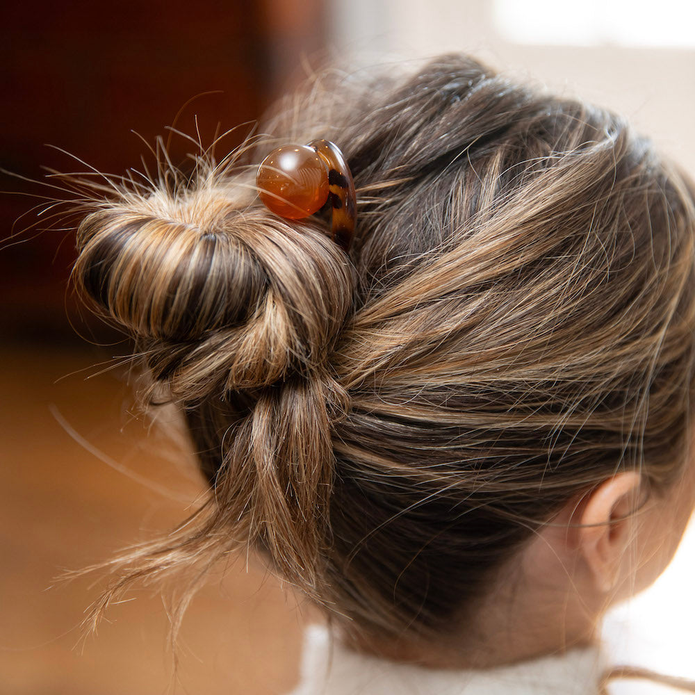 French Hair Pin Set - Tortoise + Pearl