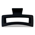 Extra Large Rectangular Claw Clip - Black