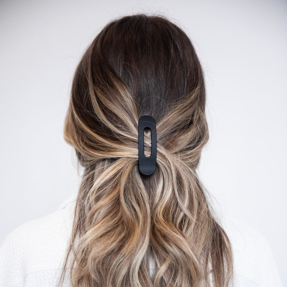 Mixed Size Flat Lay Clip Set - Black