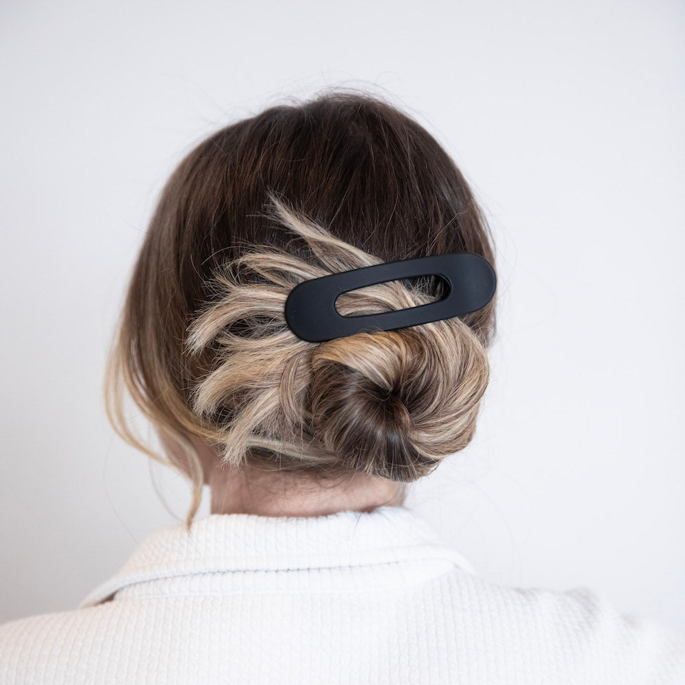 Mixed Size Flat Lay Clip Set - Black