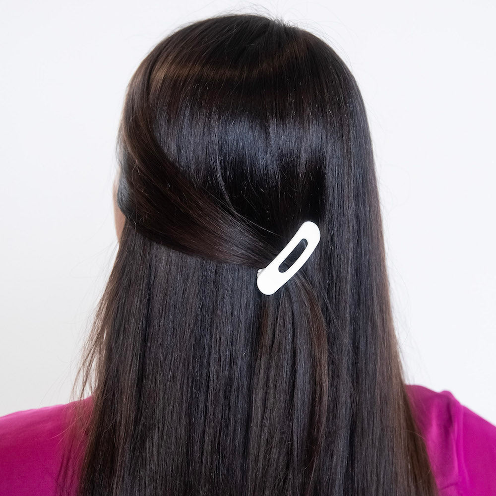 Mixed Size Flat Lay Clip Set - Cream
