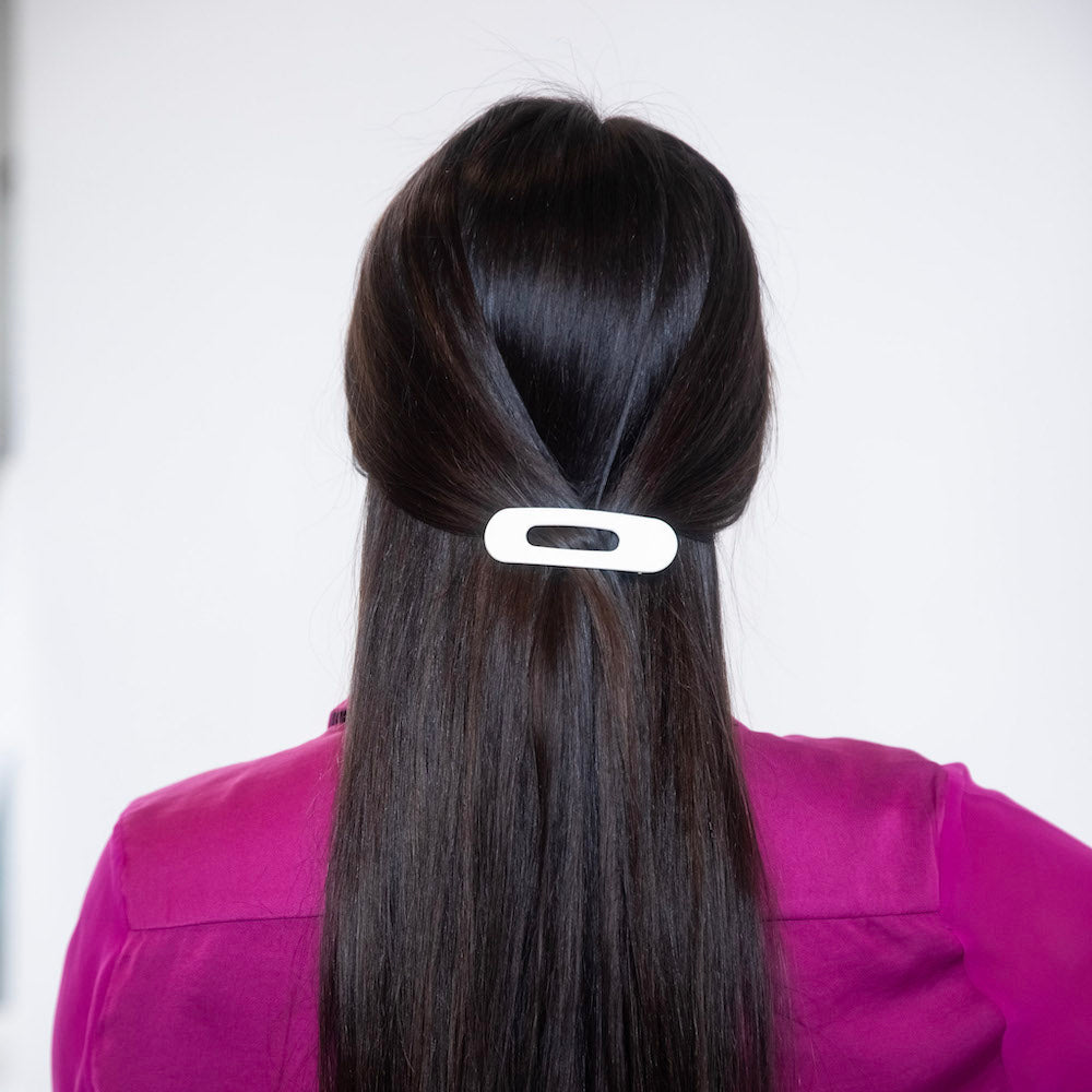 Mixed Size Flat Lay Clip Set - Cream