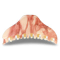 Large Claw Clip - Dusty Rose Marble