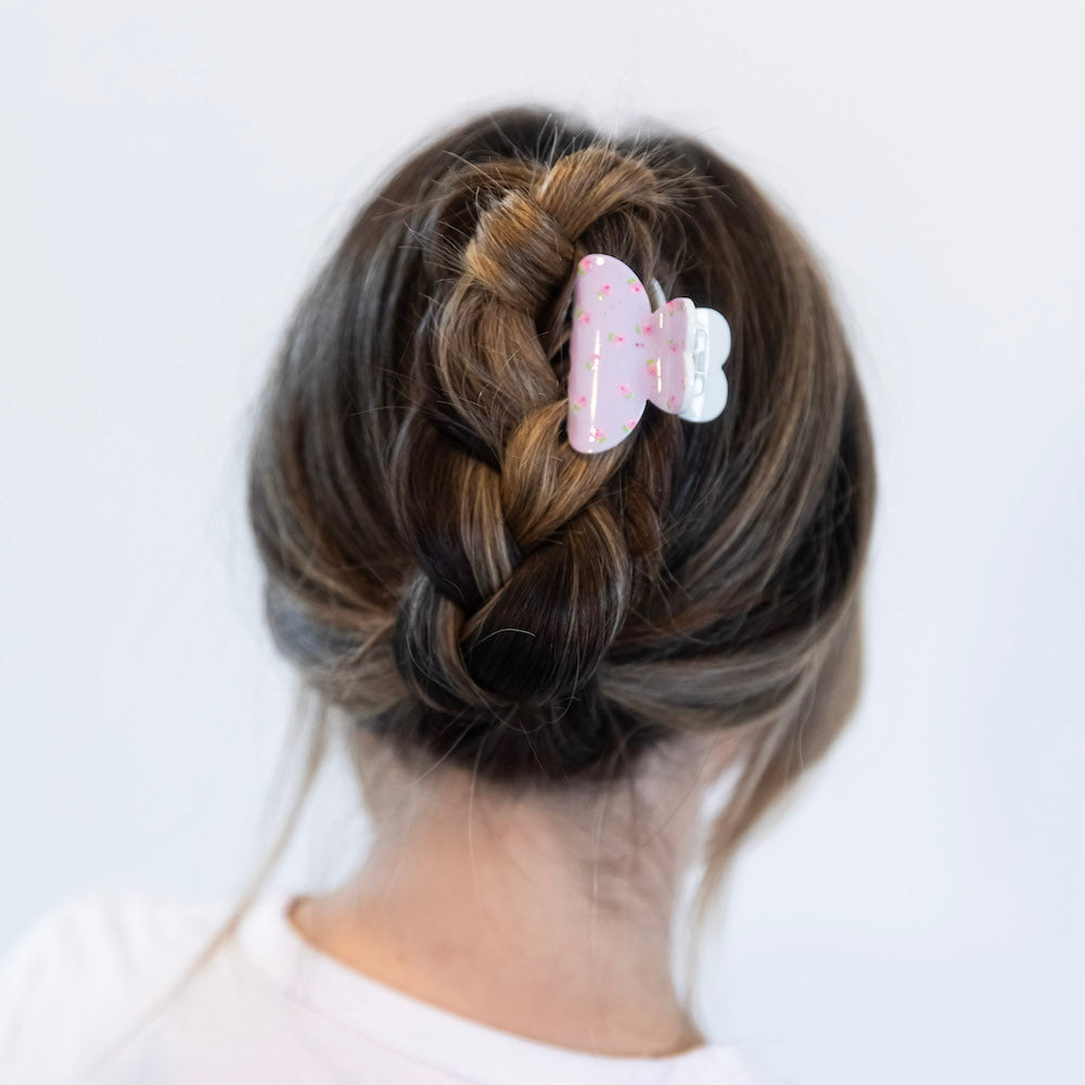 Medium Claw Clip Set - Bows + Flowers