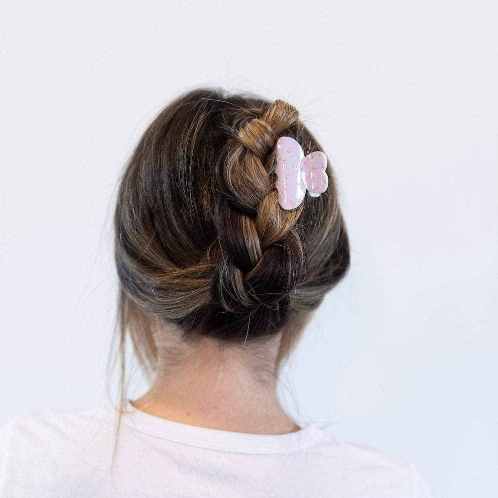 Medium Claw Clip Set - Bows + Flowers