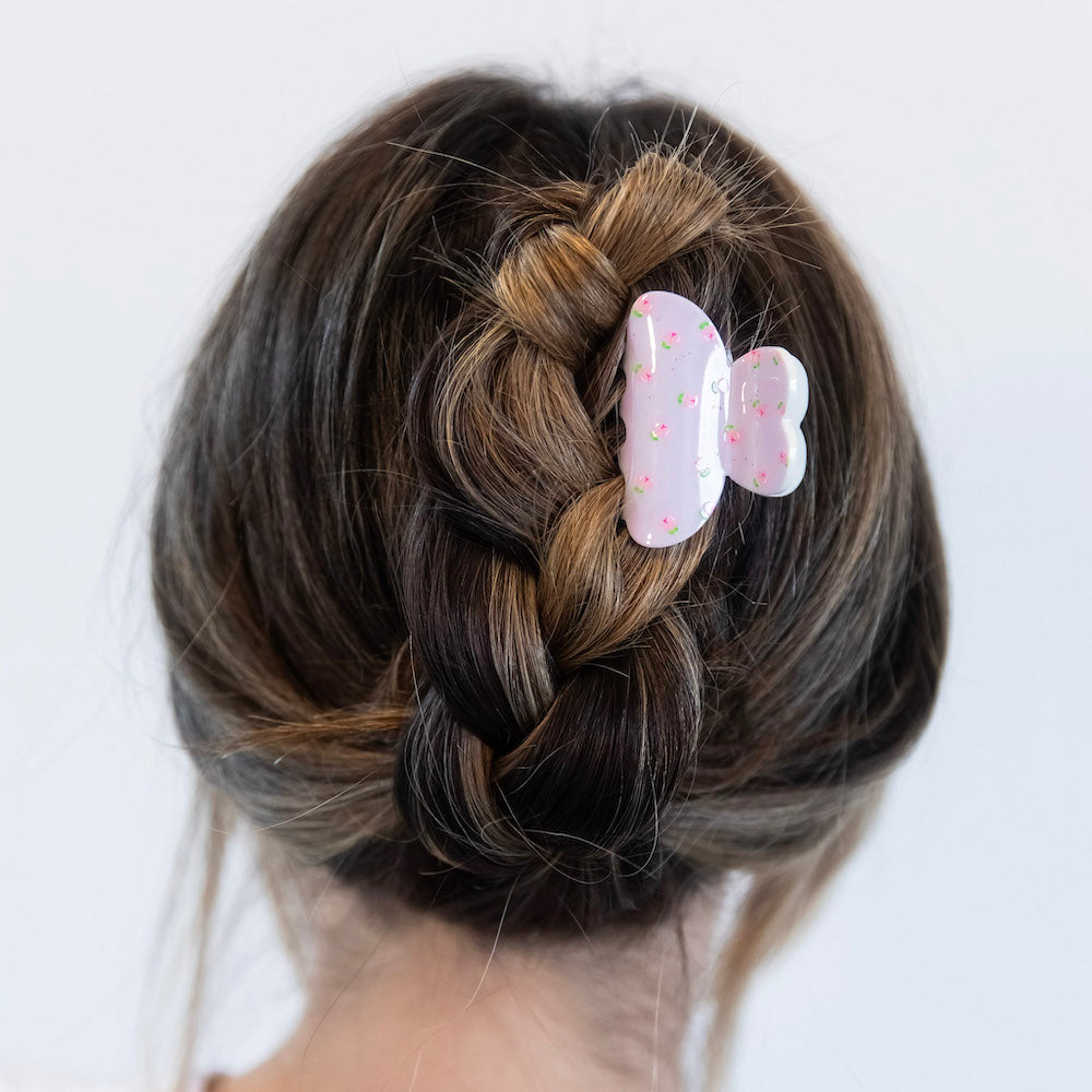 Medium Claw Clip Set - Bows + Flowers