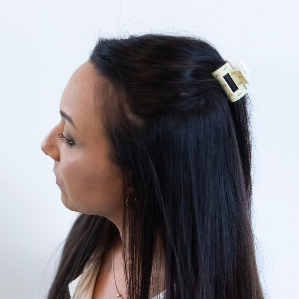 Medium Claw Clip Set - Bows + Flowers