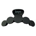 Matte Dot Claw Clip  - Black