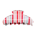 Medium Hair Claw Clip - Stripe Sunset