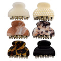 Mini Claw Clip Set - Neutrals