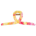 Looped Claw Clip - Hot Pink