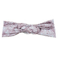 Mauve Snake Infinity Turban