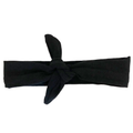 Luxe Bamboo Knotted Headband - Black