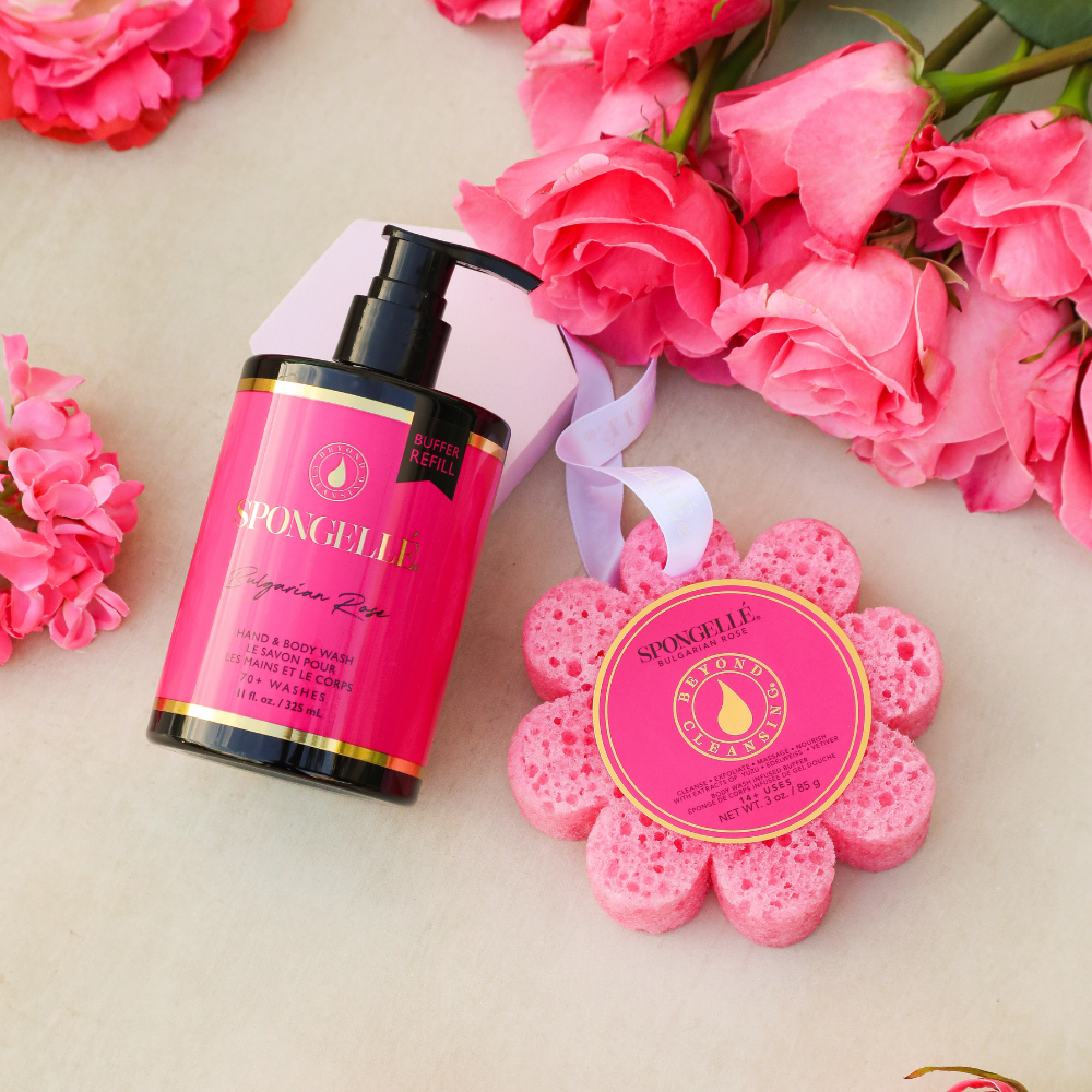Bulgarian Rose Boxed Flower & Body Wash Refill Set