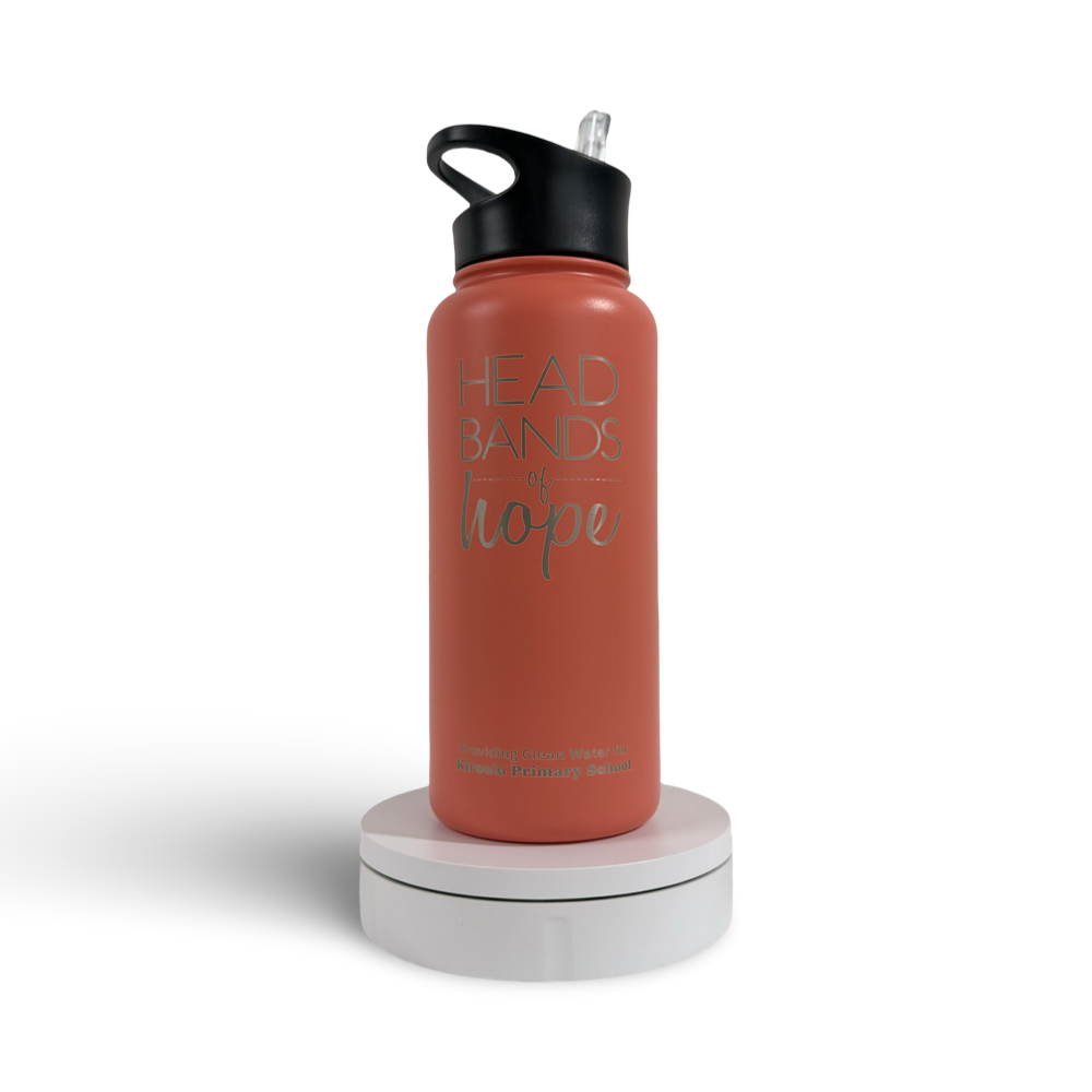 Headbands of Hope Stainless Steel Water Bottle