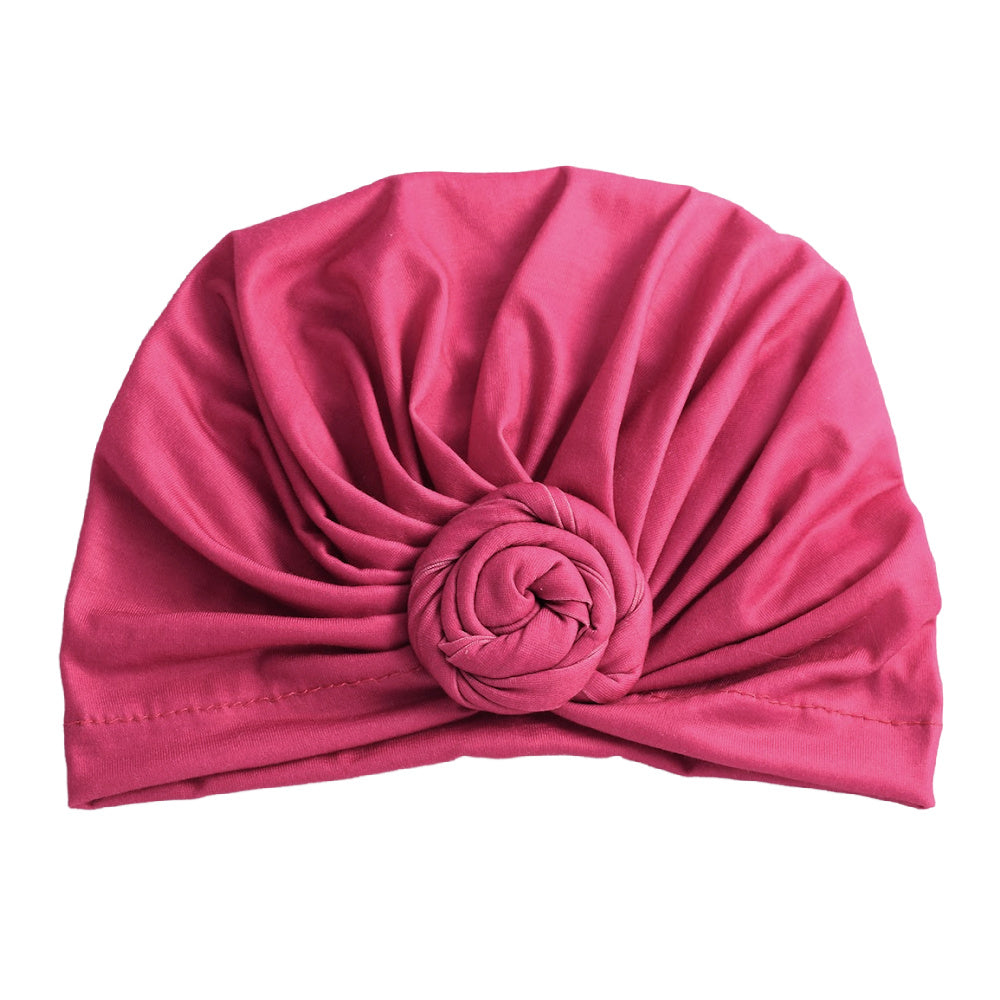 Women's Luxe Bamboo Hope Turban - Berry Pink